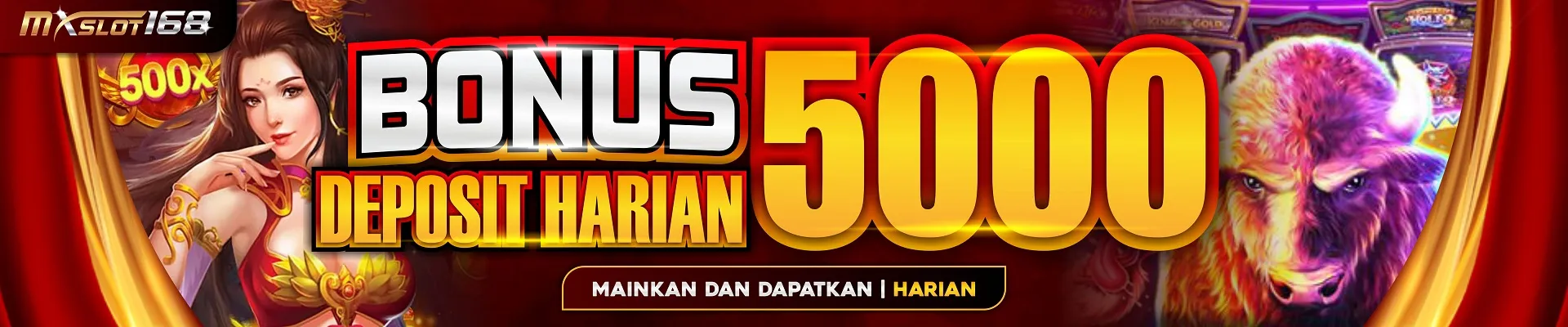 BONUS DEPOSIT HARIAN 5000