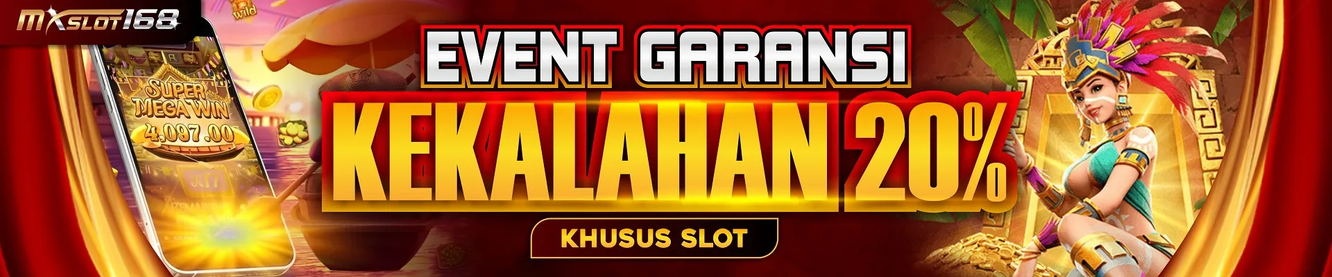 GARANSI KEKALAHAN 20% SLOT